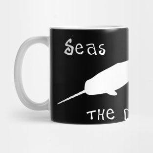 Seas the Day Narwhal Mug